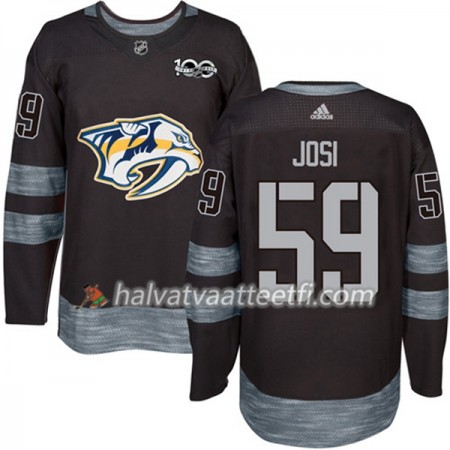 Miesten NHL Nashville Predators Pelipaita Roman Josi 59 1917-2017 100th Anniversary Adidas Musta Authentic Miesten NHL Nashville Predators Pelipaita Roman Josi 59 1917-2017 100th Anniversary Adidas Musta Authentic